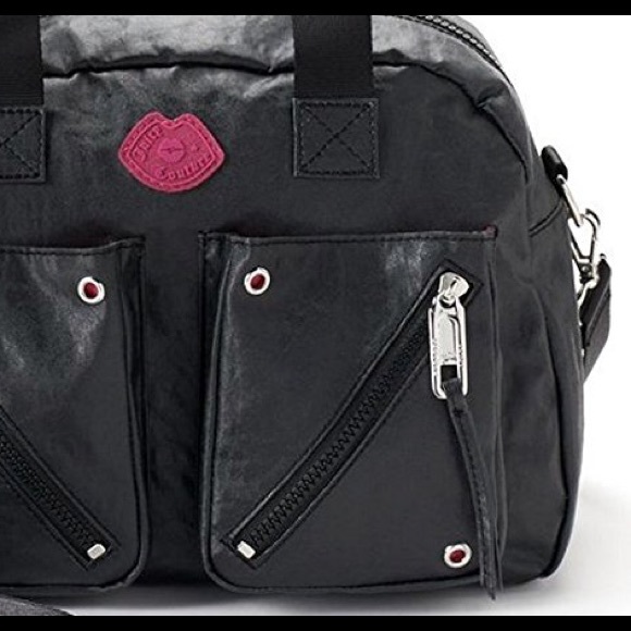 Juicy Couture Black Mix Master Satchel w/Charm NWT - Picture 6 of 7